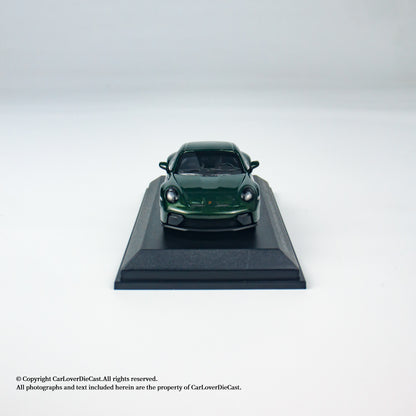 MINICHAMPS 1:64 PORSCHE 911 (992.2) GT3 TOURING - 2025 - GREEN METALLIC - EXCLUSIVE FOR CLDC