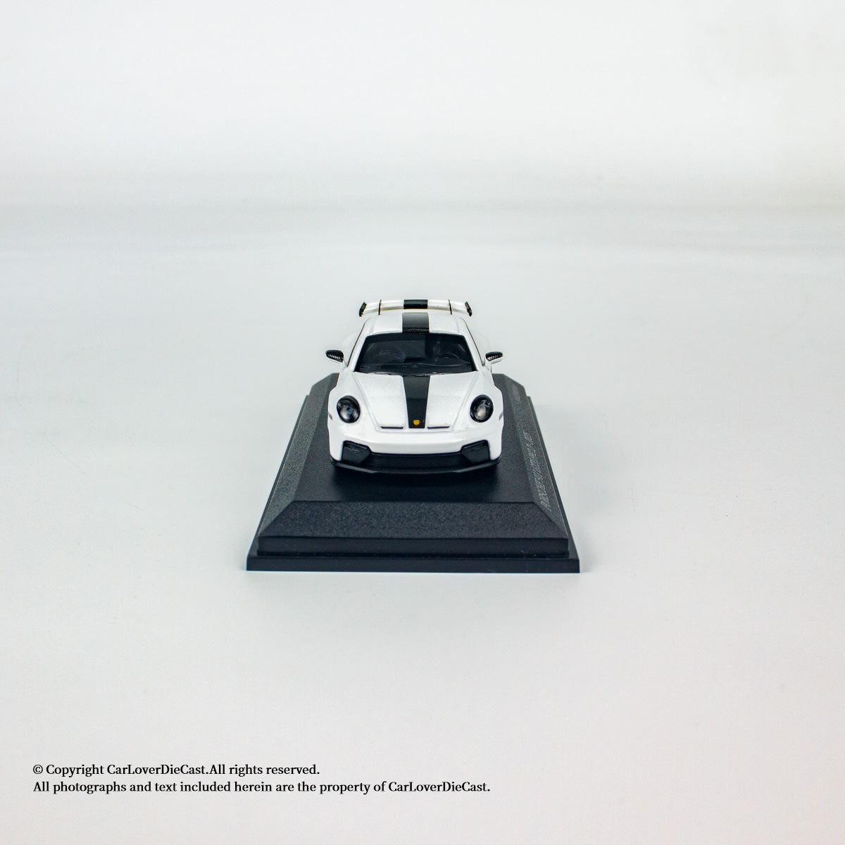 MINICHAMPS 1:64 PORSCHE 911 (992.2) GT3-2025-WHITE W WEISSACH PACKAGE - EXCLUSIVE FOR CLDC