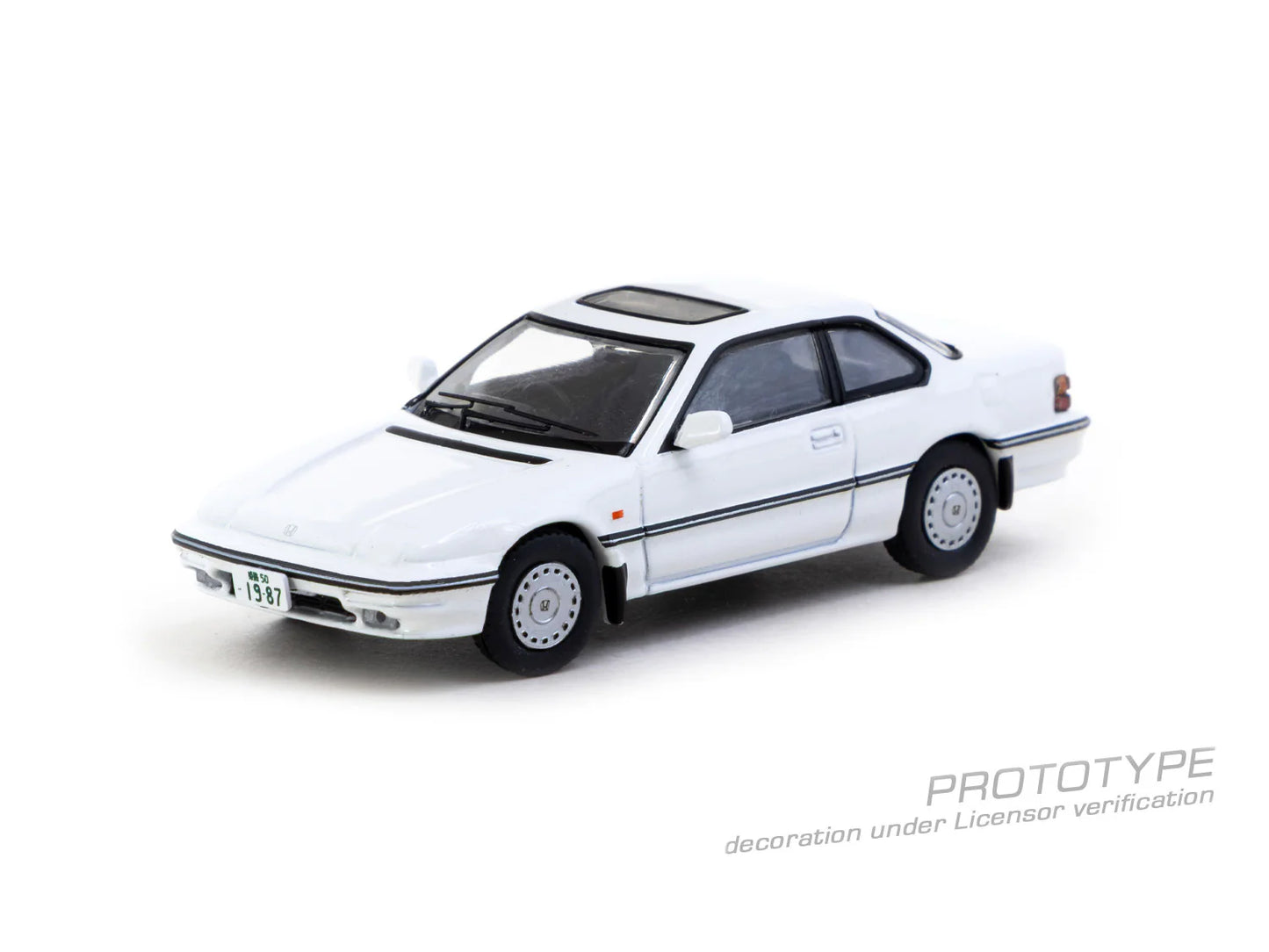 Tarmac Works 1/64 Honda Prelude (BA4) White- J Collection