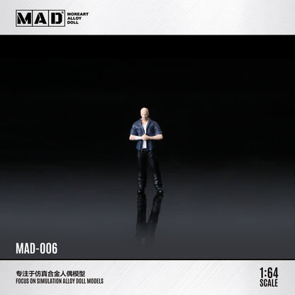 MoreArt 1:64 Fast and Furious Dom Figure (1 figure only, model car is not included)