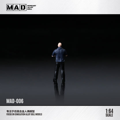 MoreArt 1:64 Fast and Furious Dom Figure (1 figure only, model car is not included)