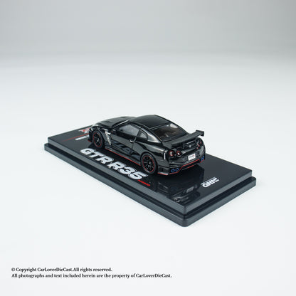 INNO64 1:64 NISSAN GT-R (R35) NISMO Black (IN64-R35N-BLA)