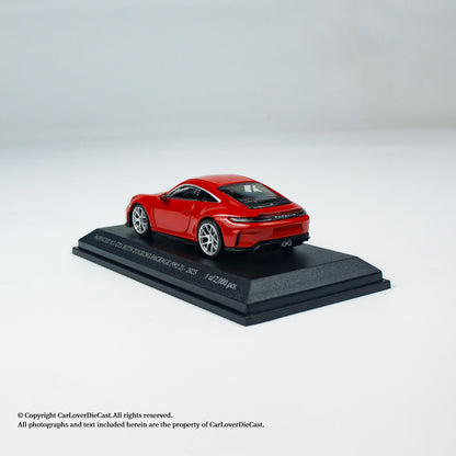MINICHAMPS 1:64 PORSCHE 911 (992.2) GT3 TOURING - 2025 - RED - EXCLUSIVE FOR CLDC