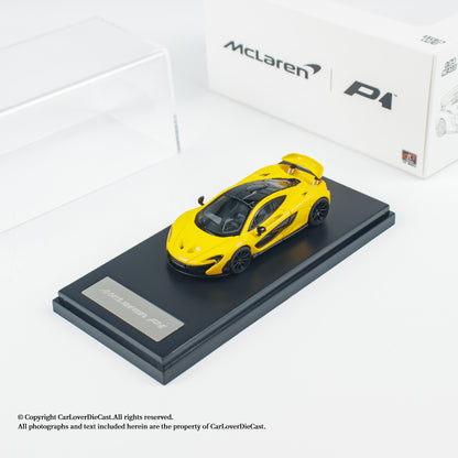 LCD Model 1:64 McLaren P1 Yellow McLaren Official Licensed
