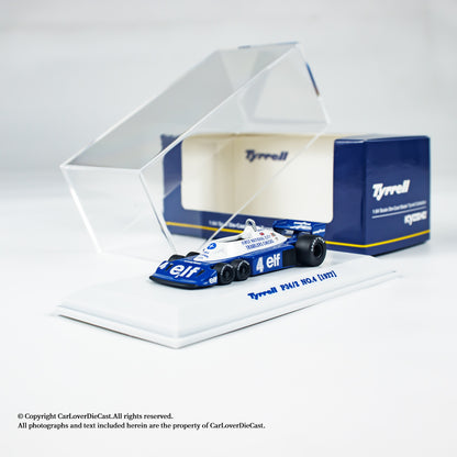 Kyosho 1:64 TYRRELL P34/2 (1977) No.4 Official Licensed by Tyrrell & Goodyear