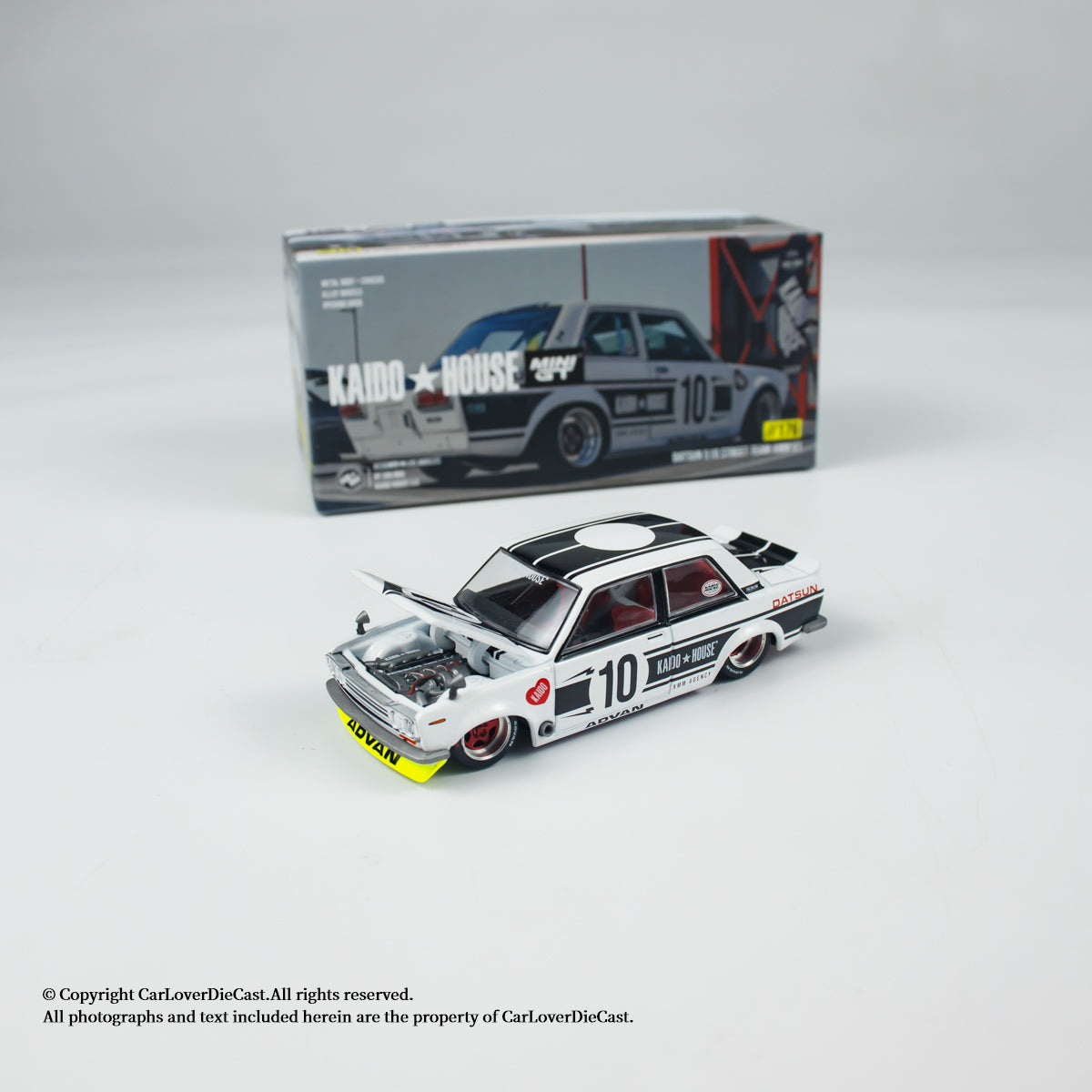 Mini GT 1:64 Datsun 510 Street Team XMM V1 Kaido KaidoHouse (KHMG176)