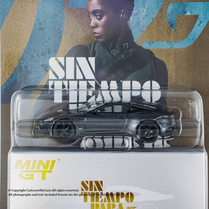 Mini GT 1:64 Aston Martin DBS “No Time To Die” Blister Packaging Spanish Version (MGT00904-007S)
