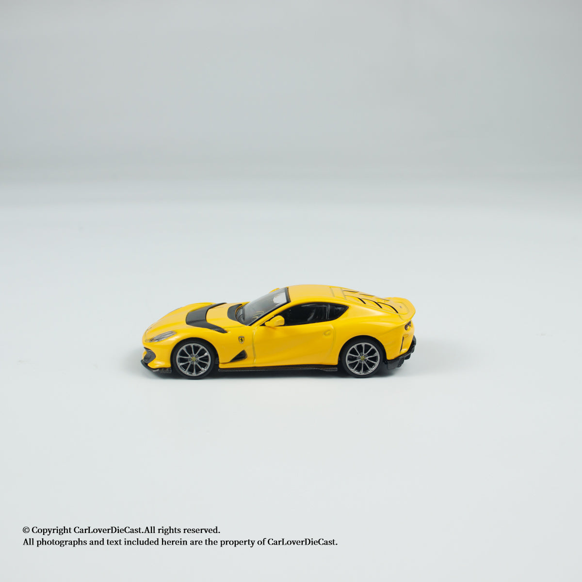 BBR 1:64 Ferrari 812 Competizone Giallo Modena (BBRFER64008)