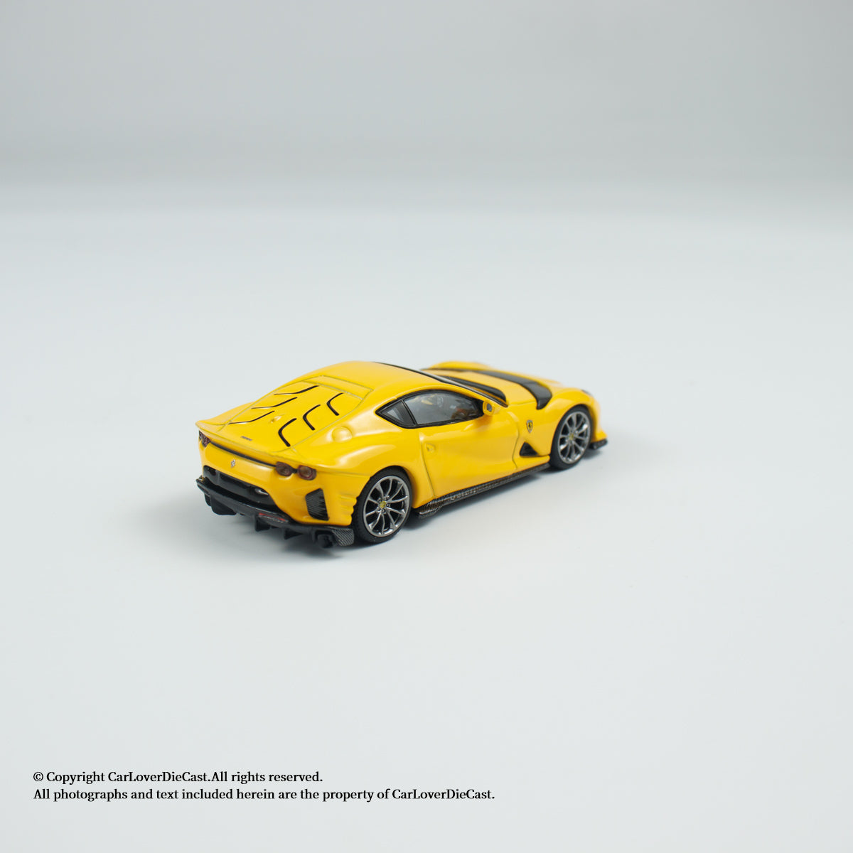 BBR 1:64 Ferrari 812 Competizone Giallo Modena (BBRFER64008)