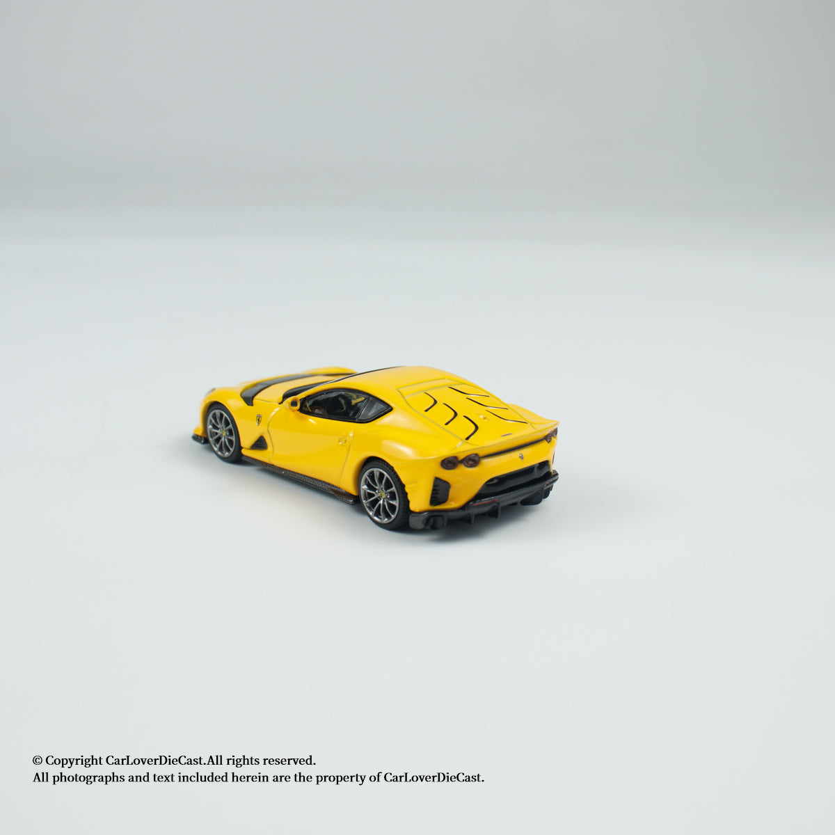 BBR 1:64 Ferrari 812 Competizone Giallo Modena (BBRFER64008)