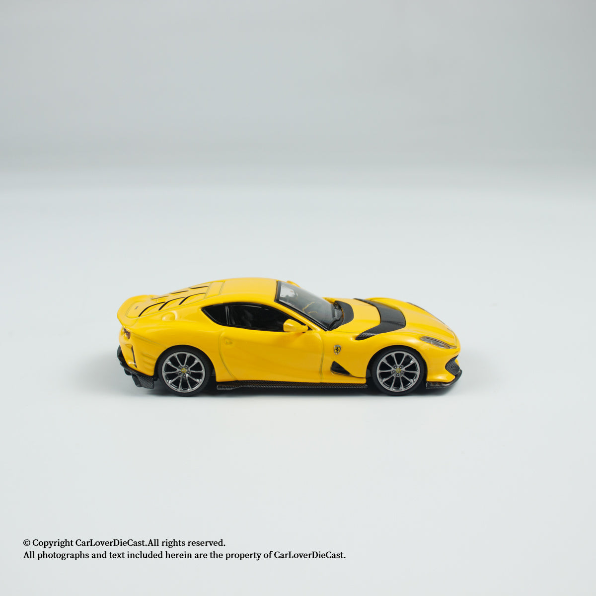 BBR 1:64 Ferrari 812 Competizone Giallo Modena (BBRFER64008)