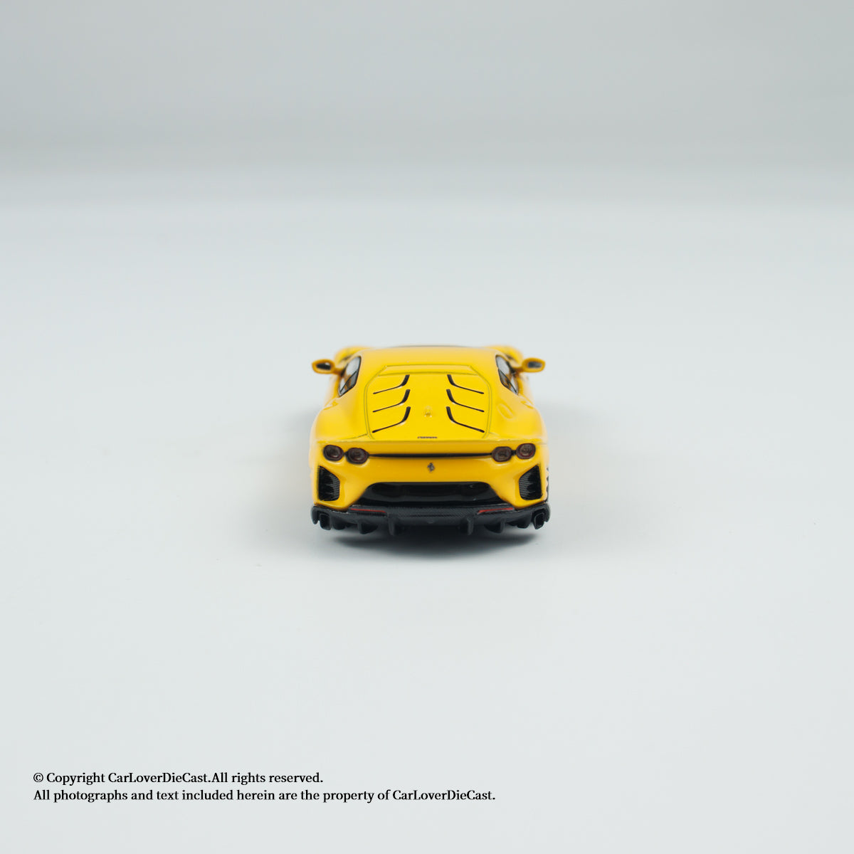 BBR 1:64 Ferrari 812 Competizone Giallo Modena (BBRFER64008)