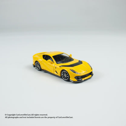 BBR 1:64 Ferrari 812 Competizone Giallo Modena (BBRFER64008)