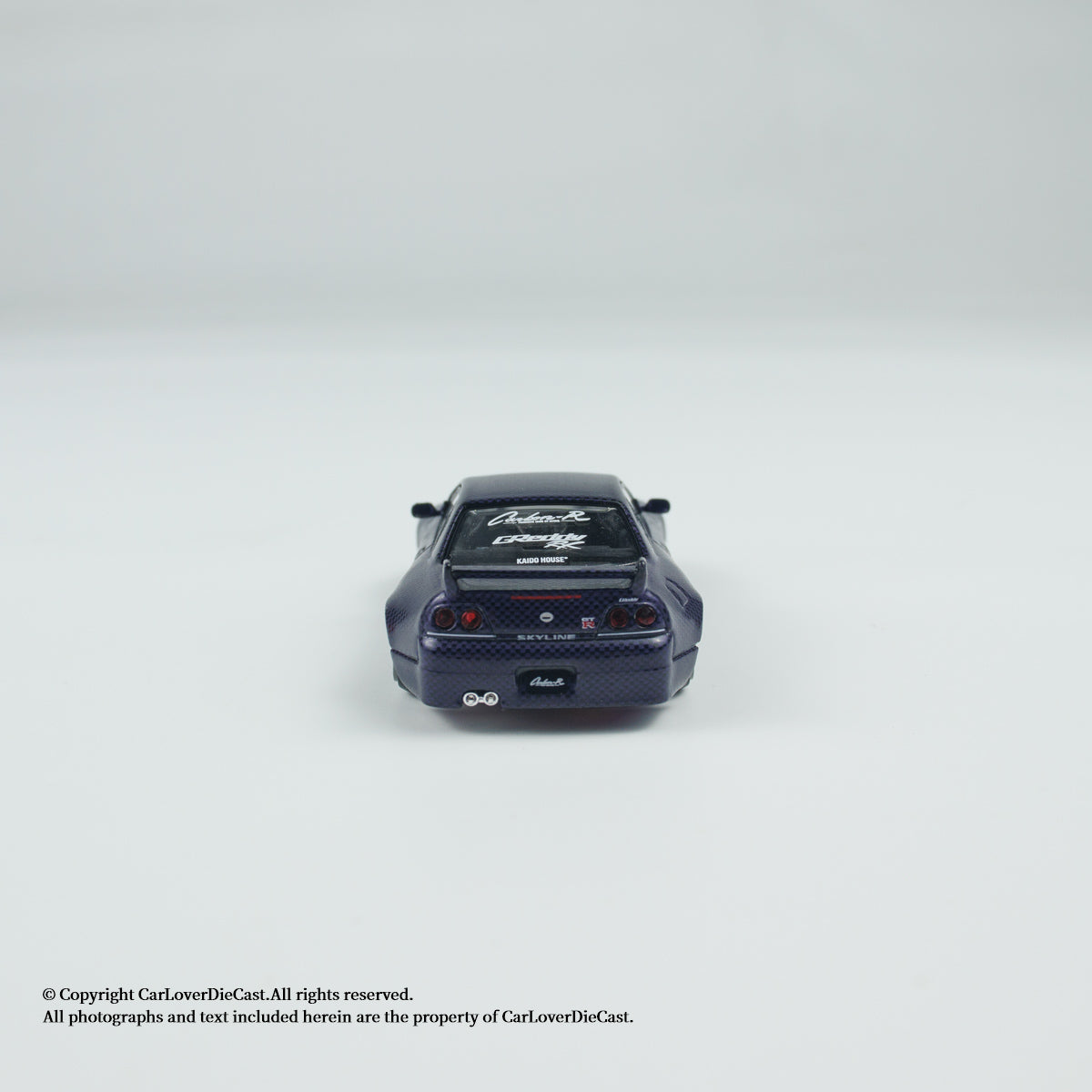 Mini GT 1:64 Nissan Skyline GT-R (R33) Active Carbon R V2 Kaido Kaidohouse (KHMG163)