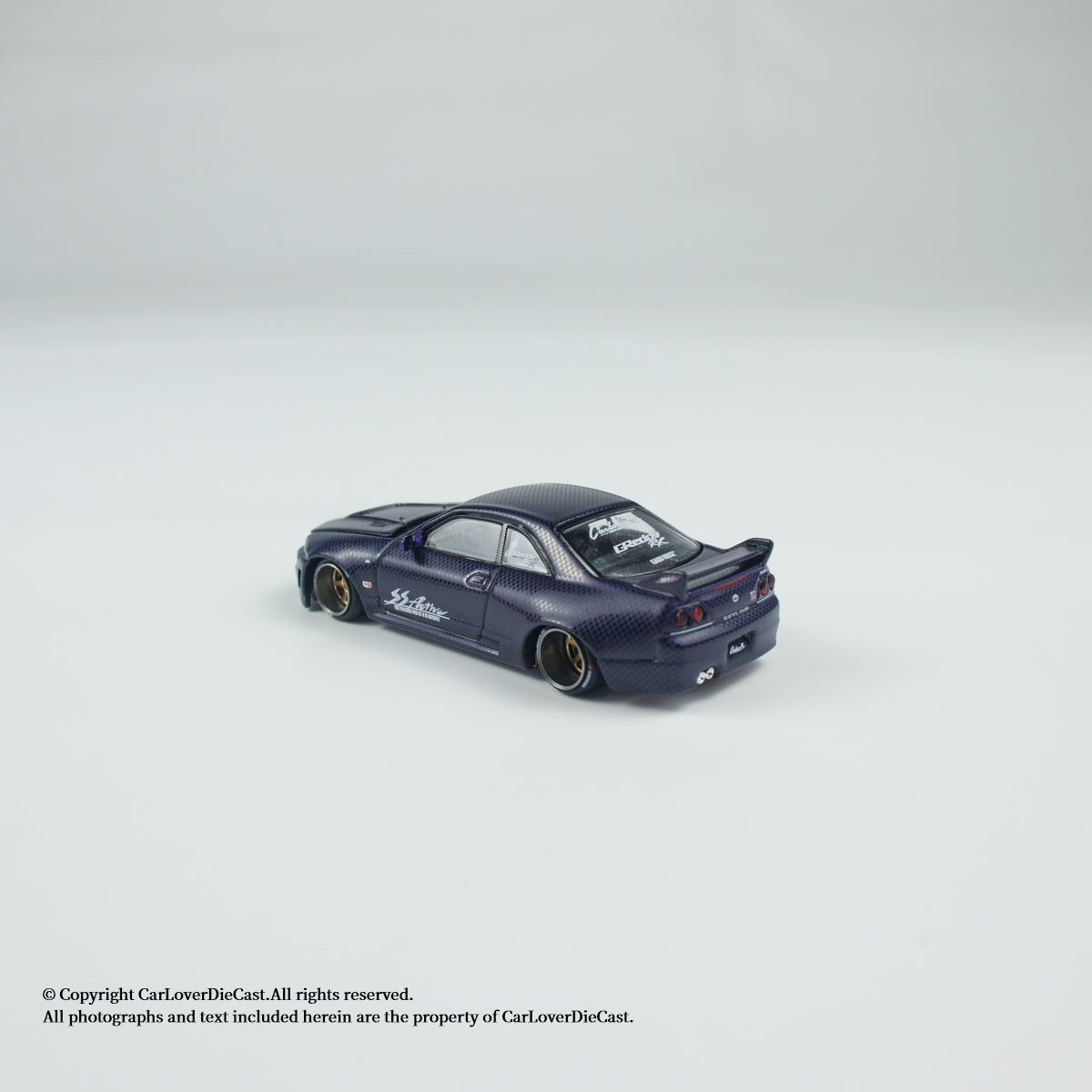 Mini GT 1:64 Nissan Skyline GT-R (R33) Active Carbon R V2 Kaido Kaidohouse (KHMG163)