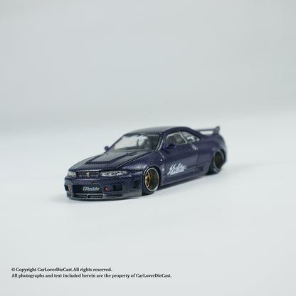 Mini GT 1:64 Nissan Skyline GT-R (R33) Active Carbon R V2 Kaido Kaidohouse (KHMG163)