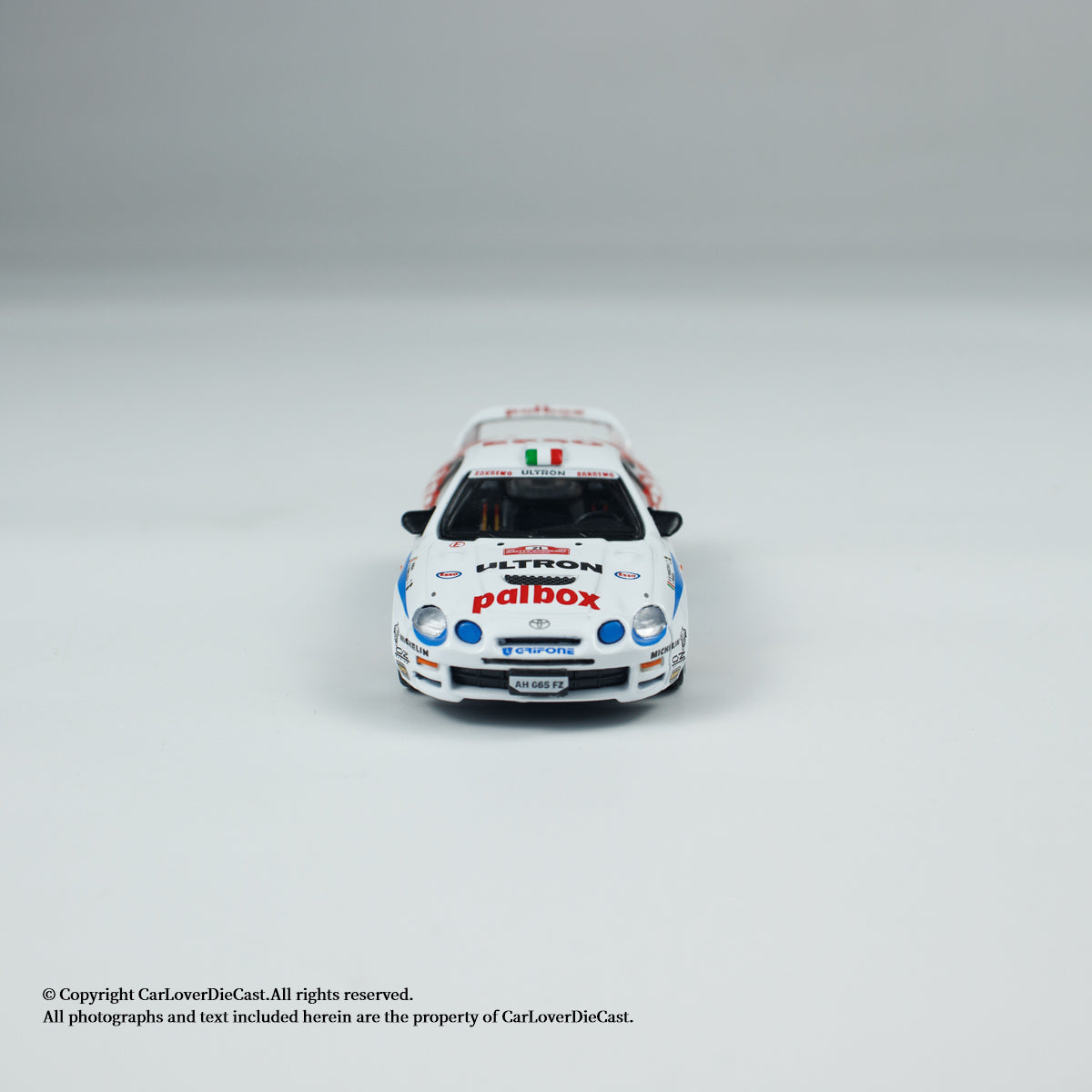 BM Creations 1:64 Toyota Celica ST205 -Rallye Sanremo -Rallye d‘Italia 1996