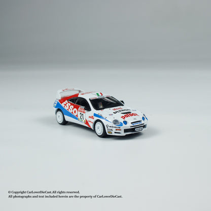 BM Creations 1:64 Toyota Celica ST205 -Rallye Sanremo -Rallye d‘Italia 1996