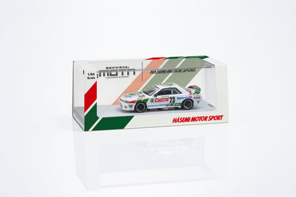 Kyosho 1:64 Nissan Castrol Skyline GT-R(R32) Gr.A 1990#23 with LED (MOTN LED Base Compatible and Required to Light On)