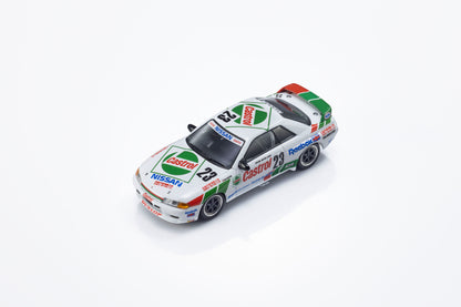 Kyosho 1:64 Nissan Castrol Skyline GT-R(R32) Gr.A 1990#23 with LED (MOTN LED Base Compatible and Required to Light On)