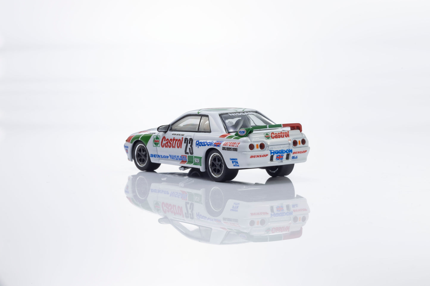 Kyosho 1:64 Nissan Castrol Skyline GT-R(R32) Gr.A 1990#23 with LED (MOTN LED Base Compatible and Required to Light On)
