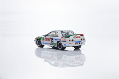 Kyosho 1:64 Nissan Castrol Skyline GT-R(R32) Gr.A 1990#23 with LED (MOTN LED Base Compatible and Required to Light On)