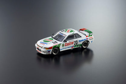 Kyosho 1:64 Nissan Castrol Skyline GT-R(R32) Gr.A 1990#23 with LED (MOTN LED Base Compatible and Required to Light On)