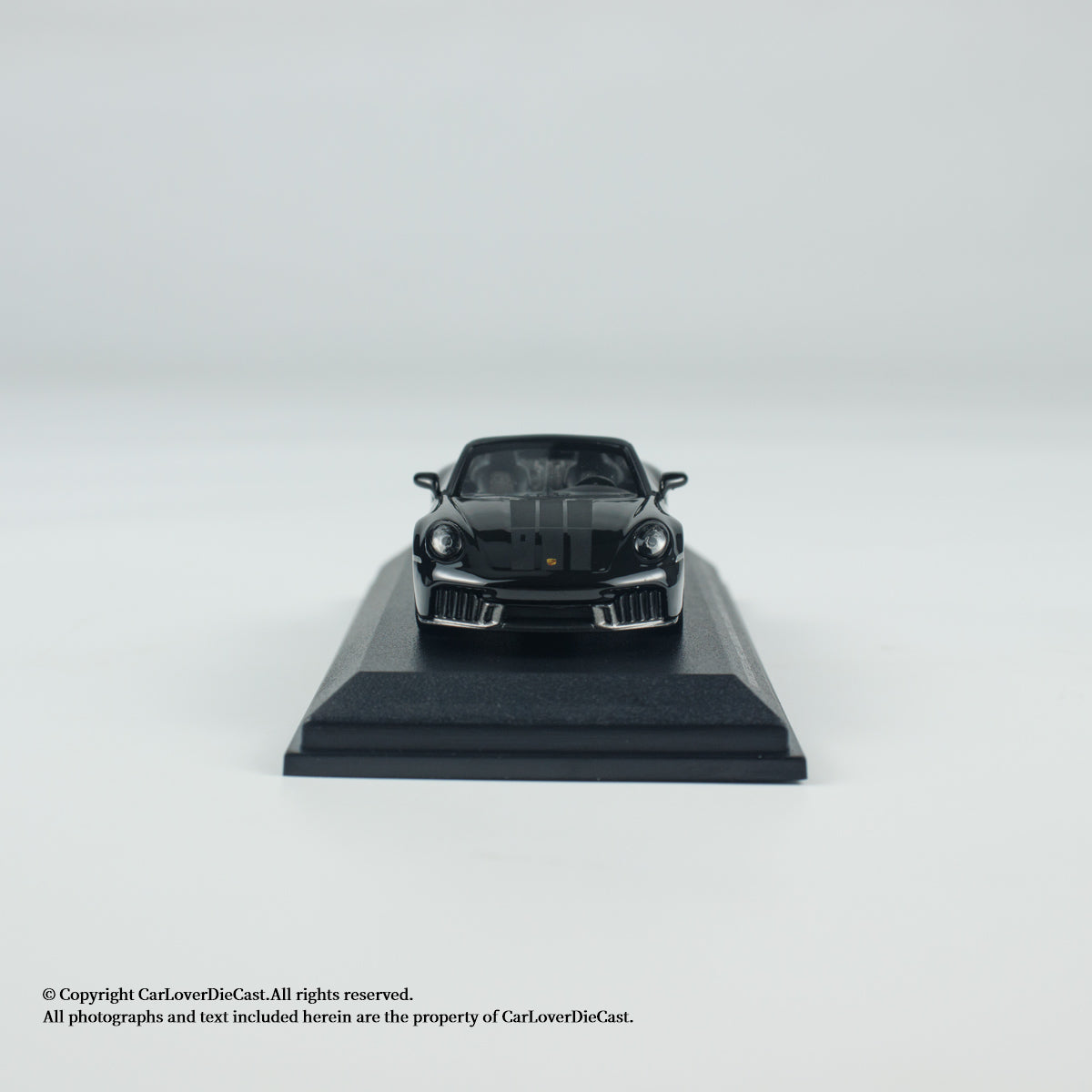 MINICHAMPS 1:64 PORSCHE 911 (992.2) CARRERA GTS CABRIOLET SPIRIT 70 - 2025 - Black - EXCLUSIVE FOR CLDC