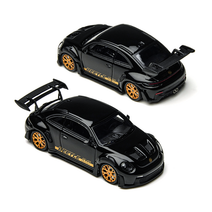 Time Micro X PSC Design 1:64 Volkswagen Beetle RS Black Gold