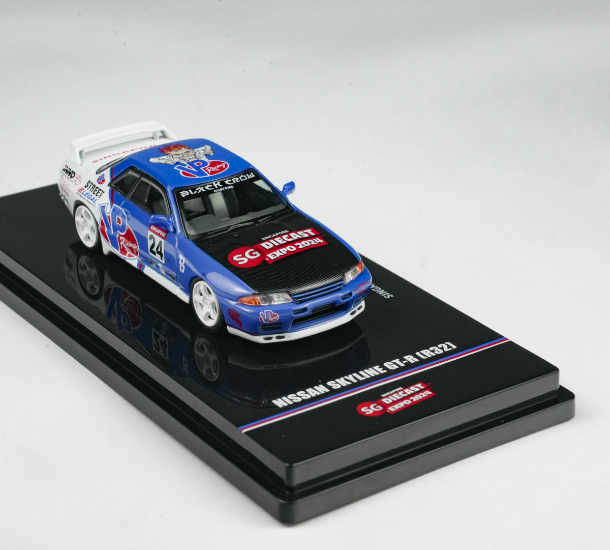 INNO64 1:64 Nissan Skyline GT-R R32 Singapore Diecast EXPO 2024 Special Edition (IN64-R32-SGDE24)