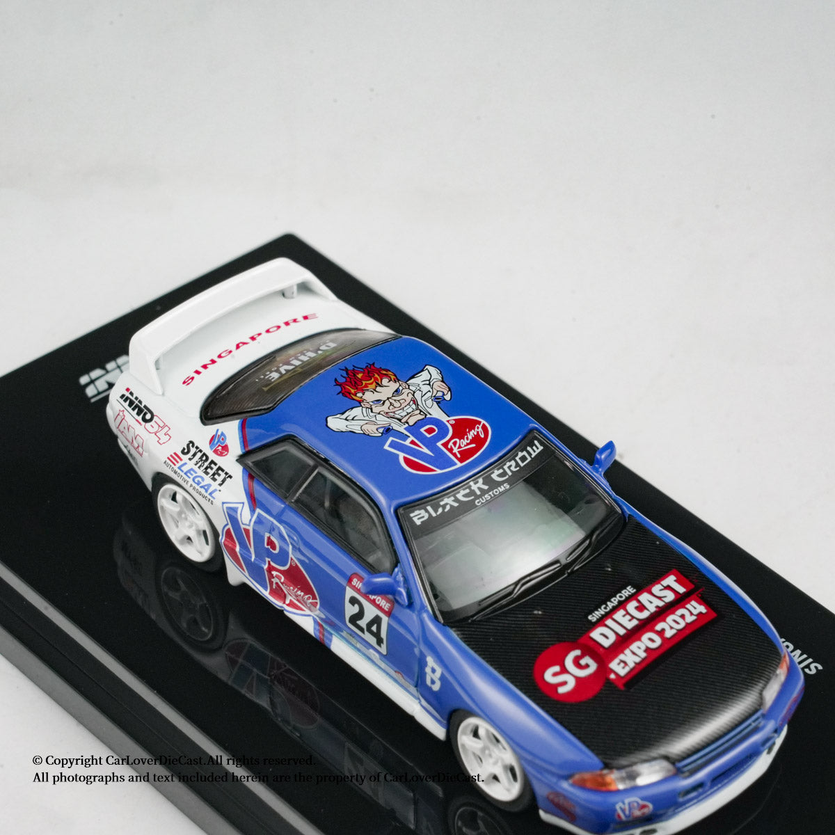 INNO64 1:64 Nissan Skyline GT-R R32 Singapore Diecast EXPO 2024 Special Edition (IN64-R32-SGDE24)