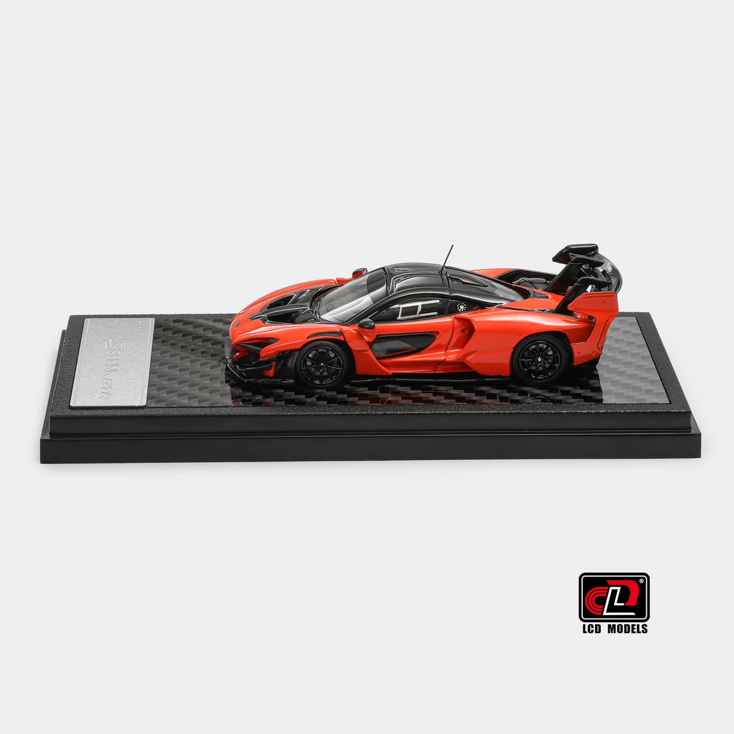 LCD Model 1:64 McLaren Senna GTR Papaya Orange McLaren Official Licensed