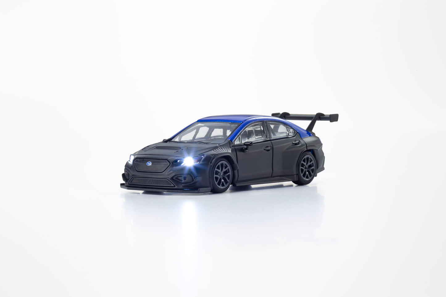 Kyosho 1:64 Subaru WRX STI NBR 2023 Test Car with LED (MOTN LED Base Compatible and Required to Light On)