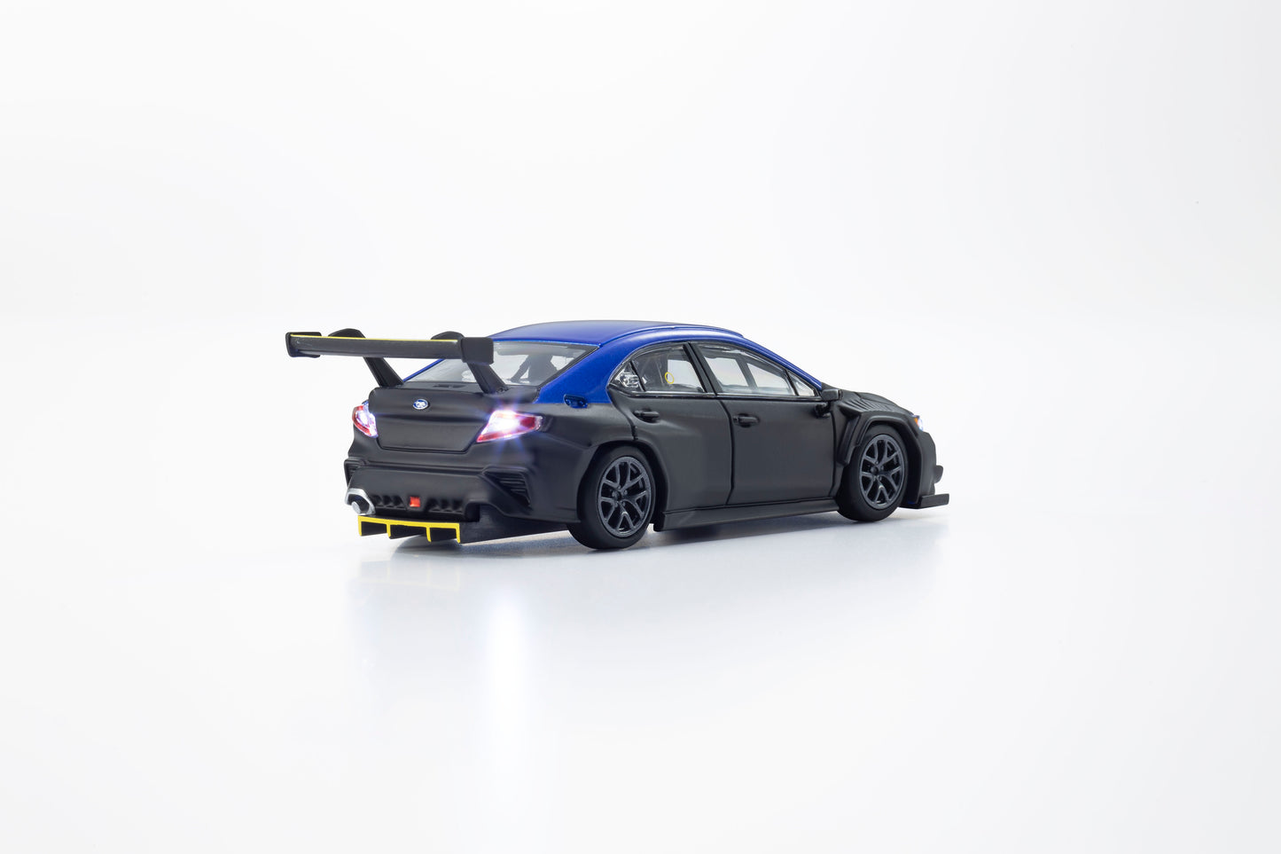Kyosho 1:64 Subaru WRX STI NBR 2023 Test Car with LED (MOTN LED Base Compatible and Required to Light On)
