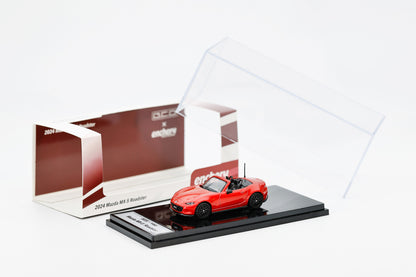 GCD X Enchery 1:64 Mazda MX-5 RF Roadster Electric Orange LHD (GE-006-36)