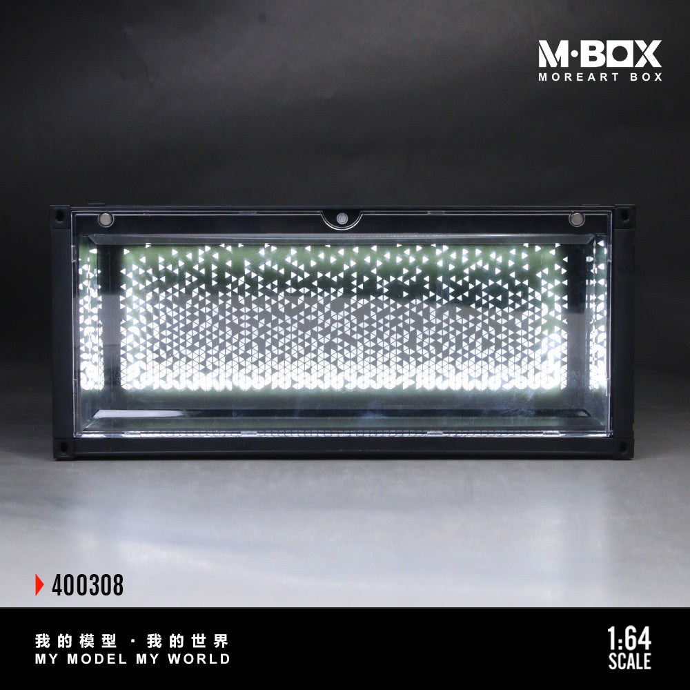 MoreArt M BOX 1/64 Starry Night Container Model Storage Scene Diorama with LED Light - Set A
