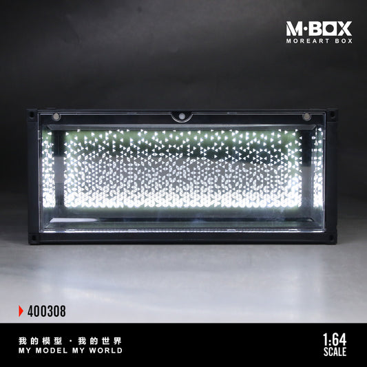 MoreArt M BOX 1/64 Starry Night Container Model Storage Scene Diorama with LED Light - Set A