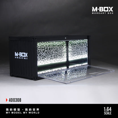 MoreArt M BOX 1/64 Starry Night Container Model Storage Scene Diorama with LED Light - Set A