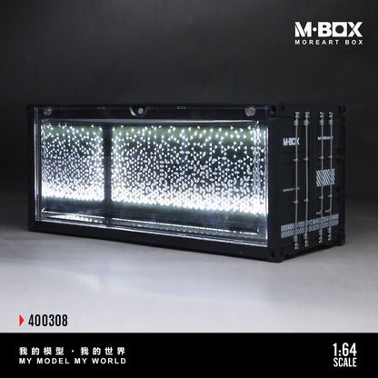 MoreArt M BOX 1/64 Starry Night Container Model Storage Scene Diorama with LED Light - Set A
