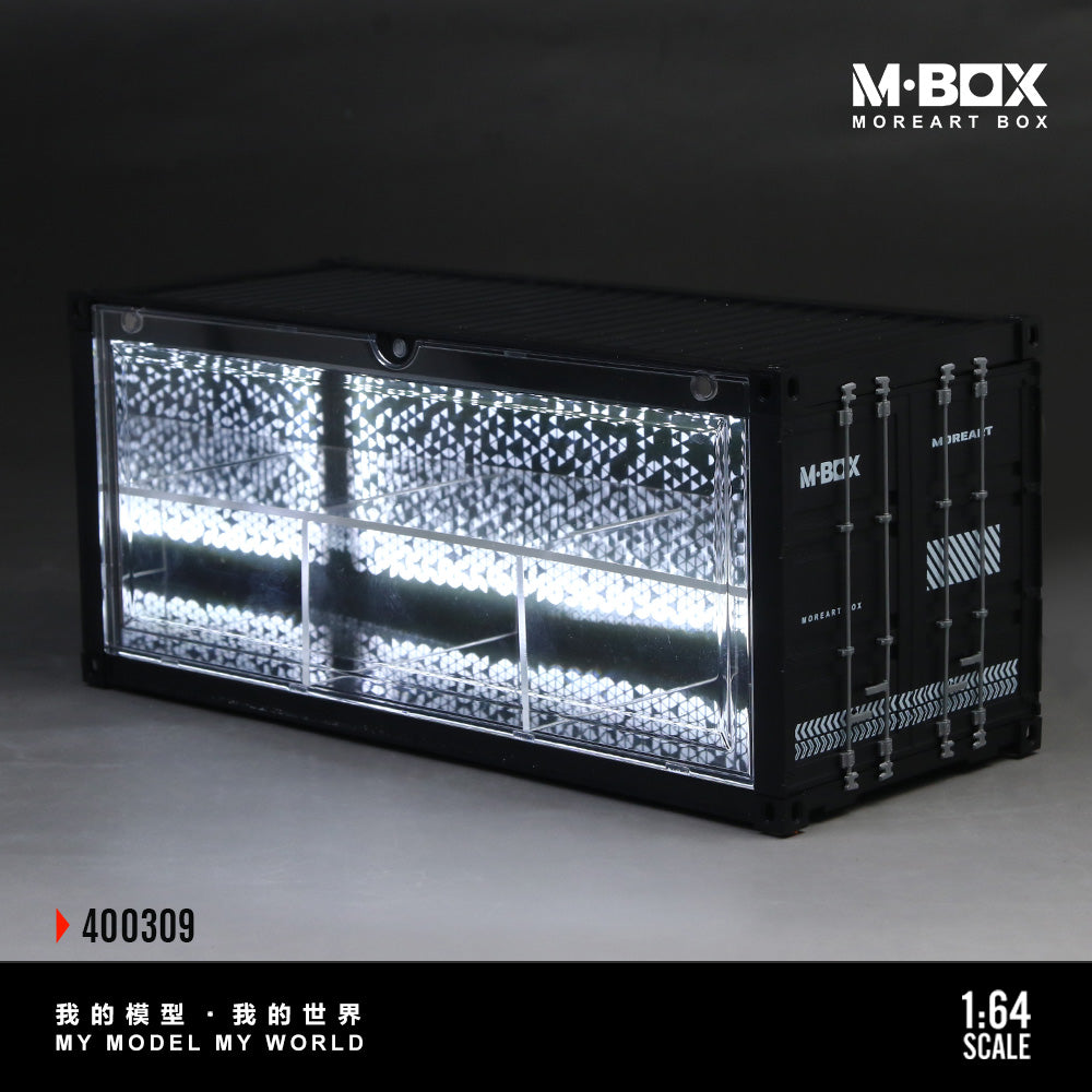 MoreArt M BOX 1/64 Starry Night Container Model Storage Scene Diorama with LED Light - Set B