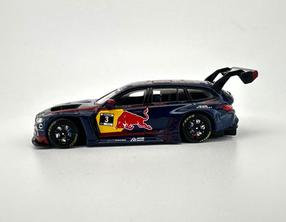 JICAR 1:64 M3 G81 Wagon Touring 24h Nurburgring Matt Blue Red Bull in Premium Box Packaging