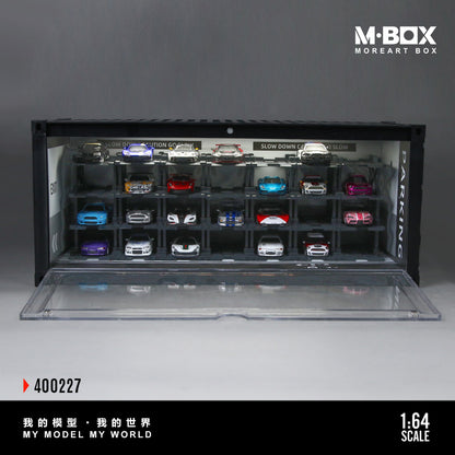 MoreArt M BOX 1/64 Container Underground Parking Garage Scene Diorama with LED Light - Version C