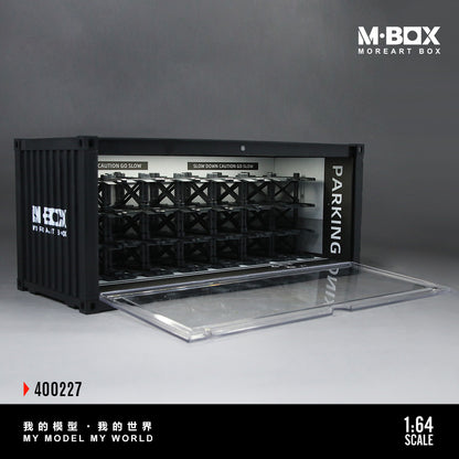 MoreArt M BOX 1/64 Container Underground Parking Garage Scene Diorama with LED Light - Version C