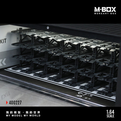 MoreArt M BOX 1/64 Container Underground Parking Garage Scene Diorama with LED Light - Version C