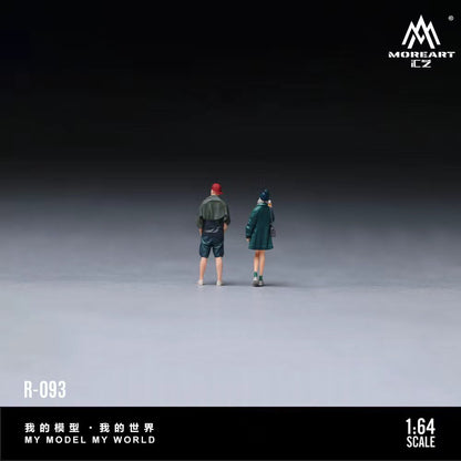 MoreArt 1:64 Ice Cream Sweet Girl Cool Guy Couple Figure Set (2 Figures Set)