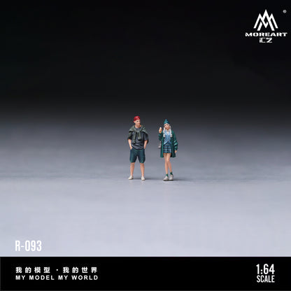 MoreArt 1:64 Ice Cream Sweet Girl Cool Guy Couple Figure Set (2 Figures Set)