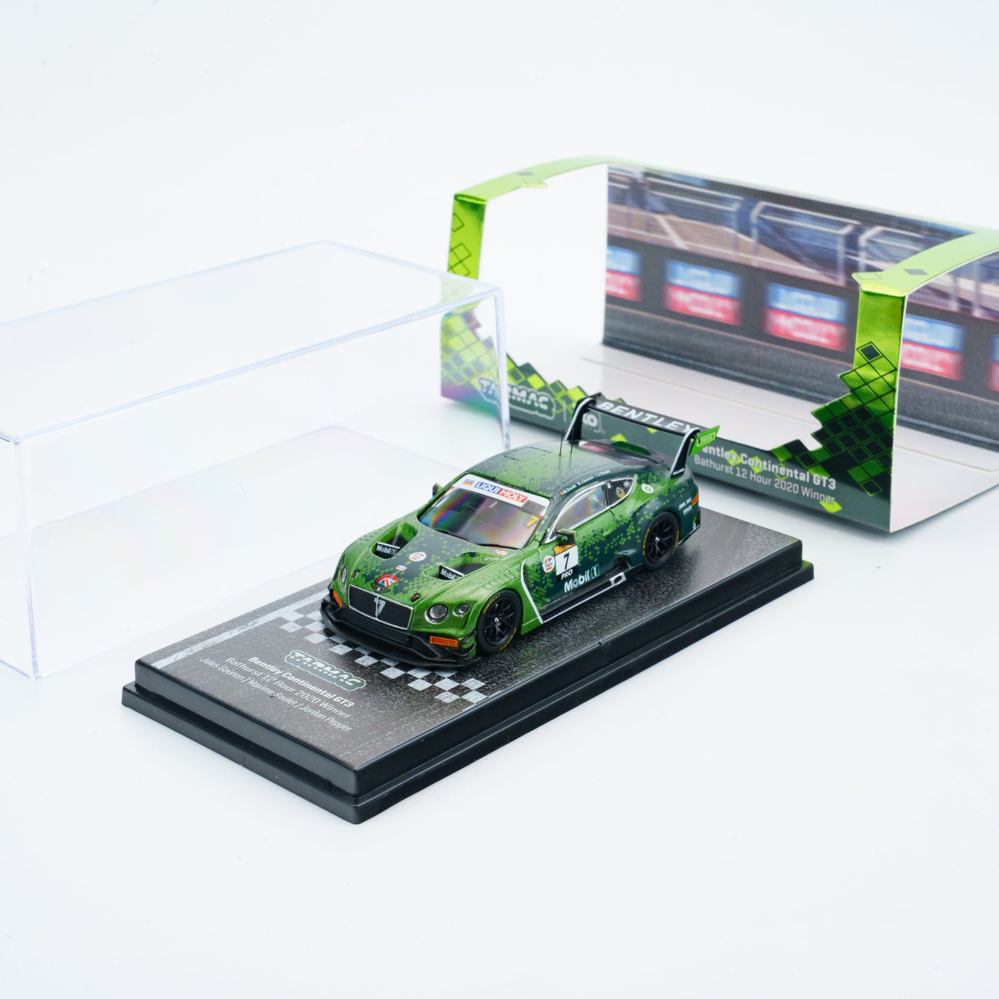 Tarmac Works 1/64 Bentley Continental GT3 Bathurst 12 Hour 2020 Winner #7 HOBBY EXPO CHINA Event Special Edition 2026