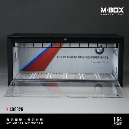 MoreArt M BOX 1/64 Container Model Storage Scene Diorama with LED Light- M Performance Edition