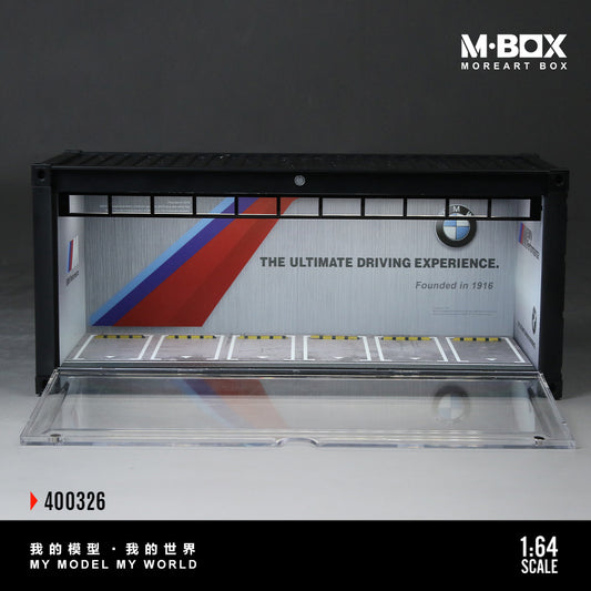 MoreArt M BOX 1/64 Container Model Storage Scene Diorama with LED Light- M Performance Edition
