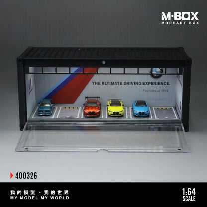 MoreArt M BOX 1/64 Container Model Storage Scene Diorama with LED Light- M Performance Edition